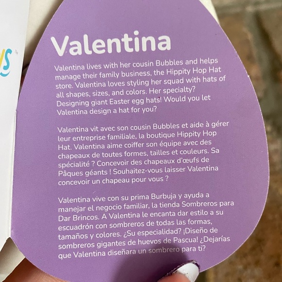 BNWT Valentina Easter Bunny Squishmallow Basket - Picture 4 of 4